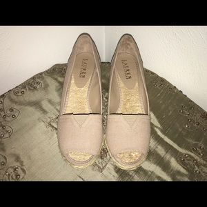 Ralph Lauren Claudia Wedge Espadrilles